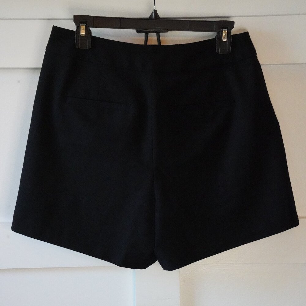INC, Pleated Dress Shorts, Black‎ - Picture 3 of 4